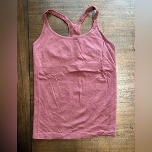 Ebb to Street Lululemon Tank, red, size 10